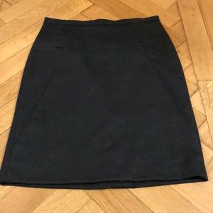 BCBG Maxazria grey pencil skirt (size 4)